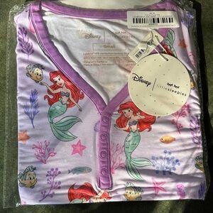 Little Sleepies the little mermaid/part of her world mom pajama set
